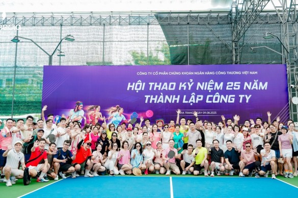 HỘI THAO HƯỚNG TỚI KỶ NIỆM 25 NĂM THÀNH LẬP VIETINBANK SECURITIES